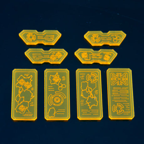 Fluorescent Scifi Screens